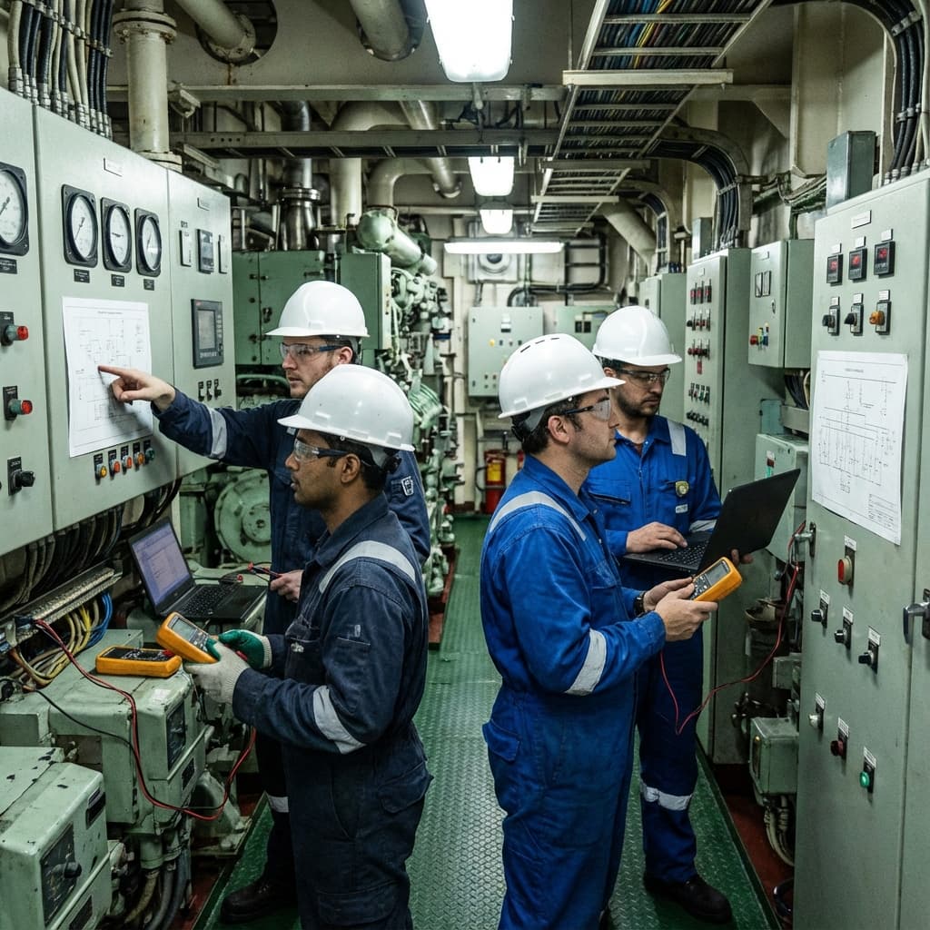 Vimarine Team at Work