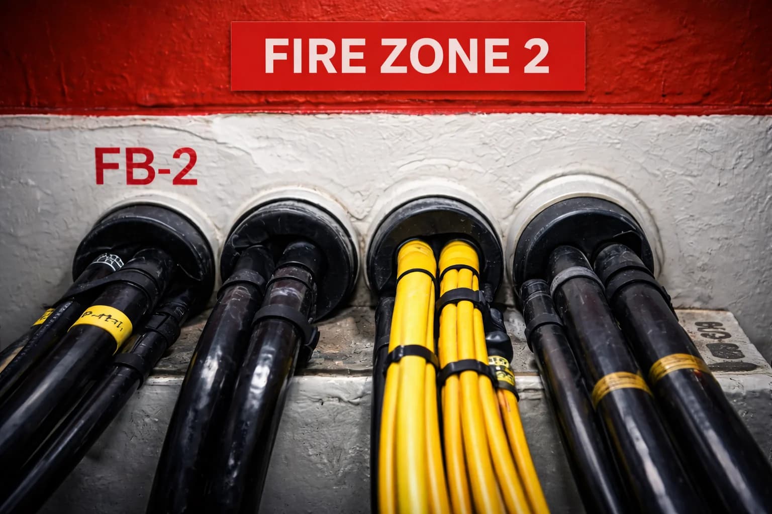 Marine cable routing infrastructure