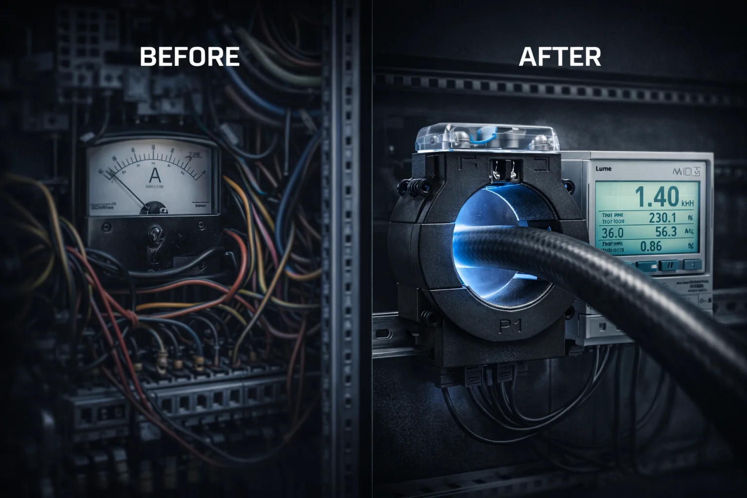 Ship energy monitoring display